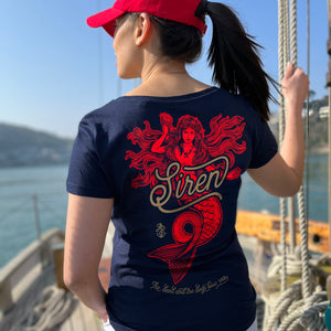 Ladies' Siren T Shirt - Navy