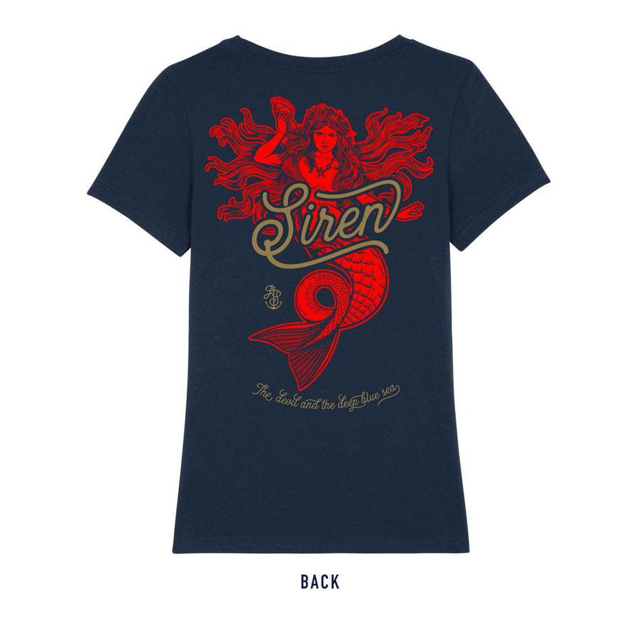 Ladies' Siren T Shirt - Navy