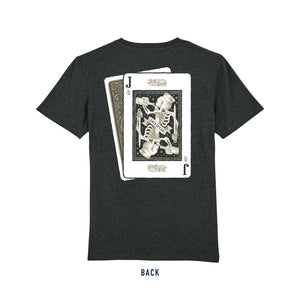 Jack o' Spades T Shirt - Charcoal