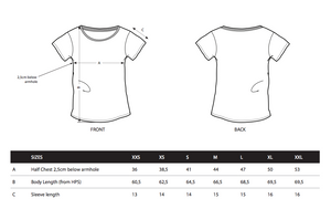 Ladies' Pirate T Shirt - White